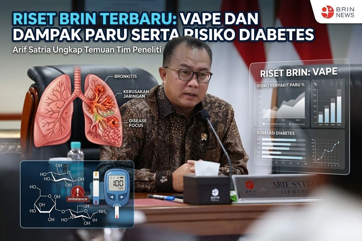 Kepala BRIN Arif Satria